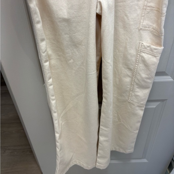 Aerie Beige Denim Overalls - Picture 9 of 10